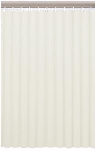 AQUALINE PVC zuhanyfüggöny, 180x180 cm, krém (0201003 K)