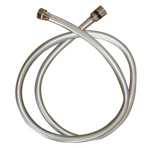 Sanotechnik Zuhany gégecső, PVC, 150 cm, ezüst (06020)
