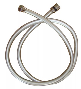 Sanotechnik Zuhany gégecső, PVC, 200 cm, ezüst (06040)