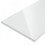 UNI BLAT 120 Bútorra rakható pult, 1200x460x25, magasfényű UV lakk. fehér