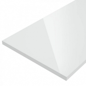 UNI BLAT 60 Bútorra rakható pult, 600x460x25mm magasfényű UV lakkozott, Fehér