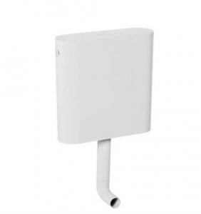 Jika Plastic Cistern for Standing WC with Side Connection _ Jika műanyag öblítőtartály álló WC-hez, oldalsó bekötéssel