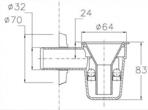 Styron Boiler Drip Tray _ Styron bojler csepegtető