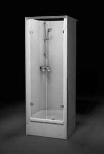 ZK813-180-G Shower cabin with glass door, including tray _ ZK813-180-G üvegajtós zuhanykabin, tálcával