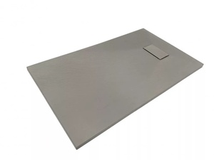 Sanotechnik SMC 80/100 szögletes zuhanytálca, betonszürke (1080G)