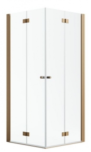 Radaway Nes Brushed Copper KDD-B szögletes szálcsiszolt réz zuhanykabin