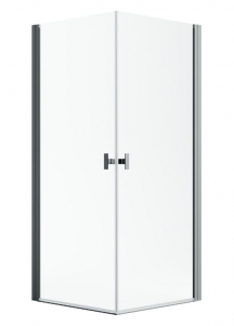Radaway Nes Brushed GunMetal KDD I szögletes szálcsiszolt fegyvermetál zuhanykabin