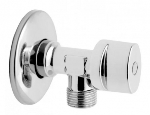 Ferro Z1238K Angle Valve-G1/2" x G3/4", Chrome _ Ferro Z1238K Sarokszelep-G1/2" x G3/4", Krómozott