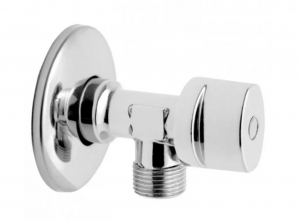 Ferro Z1238K Angle Valve-G1/2" x G3/8", Chrome _ Ferro Z1238K Sarokszelep-G1/2" x G3/8", Krómozott