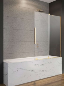 Radaway Furo Gold PND II arany kádparaván