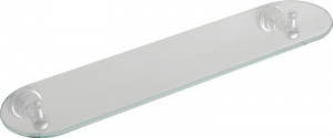 DIAMOND üveg polc, 50cm, króm (1317-15)