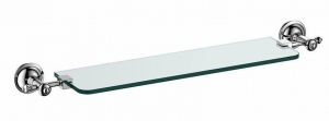 ASTOR üvegpolc, 650x7mm, króm (1325-15)