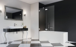 Radaway Essenza Pro White PND II fehér kádparaván