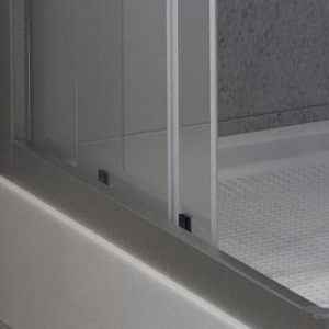 Radaway Projecta szögletes zuhanykabin átlátszó üveggel 80x80 cm