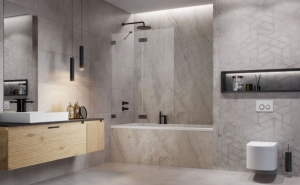 Radaway Essenza Pro Brushed GunMetal PND II szálcsiszolt fegyvermetál kádparaván