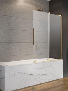 Radaway Furo SL Gold PND II arany kádparaván