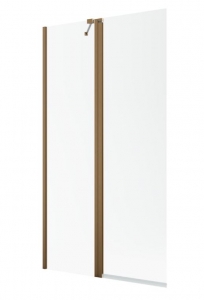 Radaway Nes Brushed Copper PND II szálcsiszolt réz kádparaván