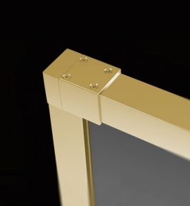 Radaway U toldóprofil Idea KDJ/KDS fixfal arany 20mm