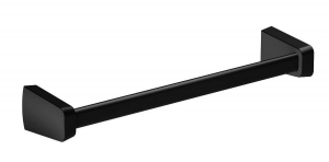 ZEN BLACK Törölközőtartó, 300mm, fekete (166404)