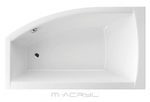 M-acryl Minima aszimmetrikus akril kád