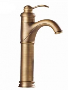 Balneum Bronz Antik hatású Magas Íves Gótikus Mosdó