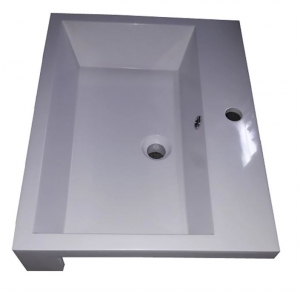 Balneum Jasmin öntött márvány mosdó 60x48 cm