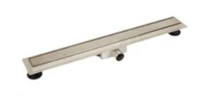 Balneum Zuhanyfolyóka teli fedlapos 70 cm rozsdamentes ráccsal kompletten
