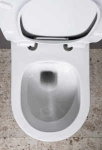 BRUCKNER LUNA fali WC, Vortex Rimless, 35,5x49cm