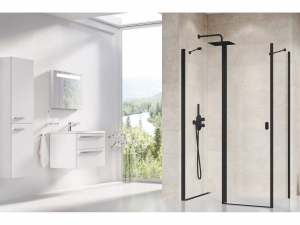 Ravak Chrome CRV2+CPS zuhanykabin fekete, több méretben