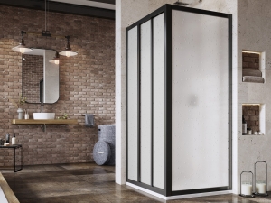 Ravak Supernova ASDP3+APSS zuhanykabin fekete, pearl