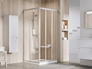 Ravak Supernova ASDP3+APSS zuhanykabin szatén, transparent