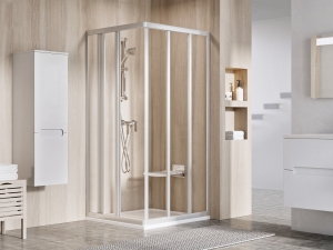 Ravak Supernova ASRV3+ASRV3 zuhanykabin szatén, transparent