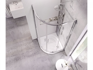 Ravak Blix Slim BLSCP4 zuhanykabin króm, átlátszó