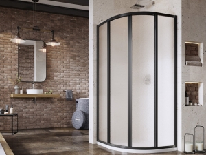 Ravak Supernova SKCP4 zuhanykabin fekete, grape