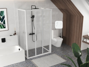 Ravak Supernova ASDP3+APSS+APSS zuhanykabin fehér, pearl
