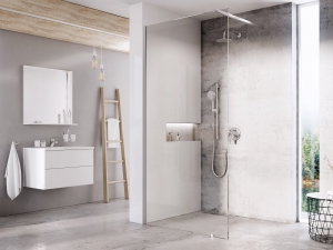 Ravak Walk-In Wall zuhanykabin króm, átlátszó