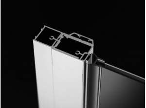 U TOLDÓPROFIL NES 2 CM MÁGNESCSÍKHOZ KRÓM 001-277200001