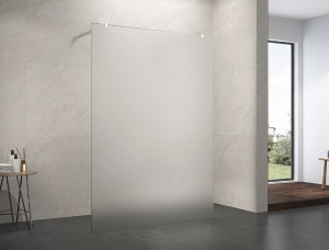 Balneum Körbejárható walk in zuhanyfal Matt üveggel