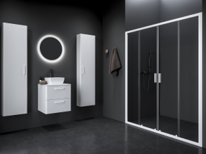 Ravak Blix II NBLDP4 zuhanyajtó matt fehér