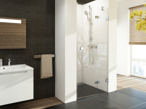 Ravak Brilliant BSD2 zuhanyajtó+B SET króm