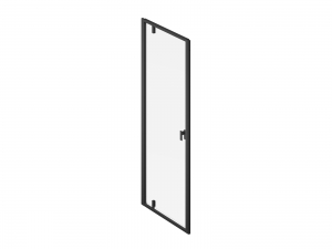 Ravak Nexty NDOP1 zuhanyajtó fekete