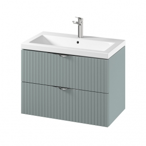 CERSANIT TIRSO 80-AS (FIORD) SZEKRÉNY + COMO 80-AS MOSDÓ (TÚLFOLYÓVAL / CSAPFURATTAL) - LAPRASZERELT VERZIÓ