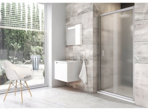 Ravak Blix BLDP2 zuhanyajtó szatén, grape