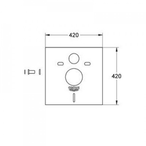 GROHE Rapid SL zajcsillapító