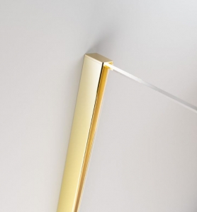 Radaway Furo Gold KDD szögletes arany zuhanykabin