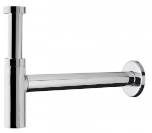 OMP TEA MINITOTI mosdó szifon 1'1/4-32, kerek, réz/króm