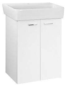 AQUALINE ZOJA mosdótartó szekrény, 56x72x35,6cm, fehér (56377)