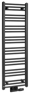 Bruckner ALBRECHT radiátor, középső bekötéssel, 400x1250 mm, 437 W, matt fekete (600.112.6)