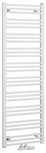 Bruckner ALBRECHT fürdőszobai radiátor, középső bekötéssel, 400x1570 mm, 547 W, fehér (600.113.4)
