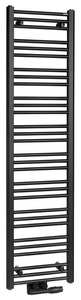 Bruckner ALBRECHT radiátor, középső bekötéssel, 400x1570 mm, 547 W, matt fekete (600.113.6)